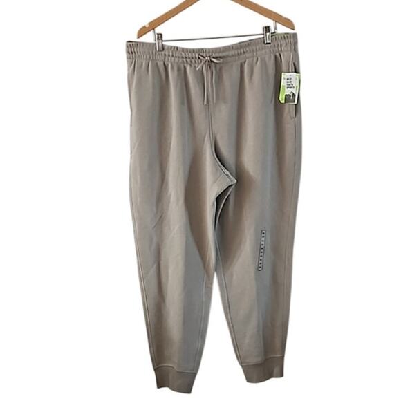 DSG Men's Fleece Joggers - Size 2XL - Tan/Khaki - New with Tags - Picture 5 of 6